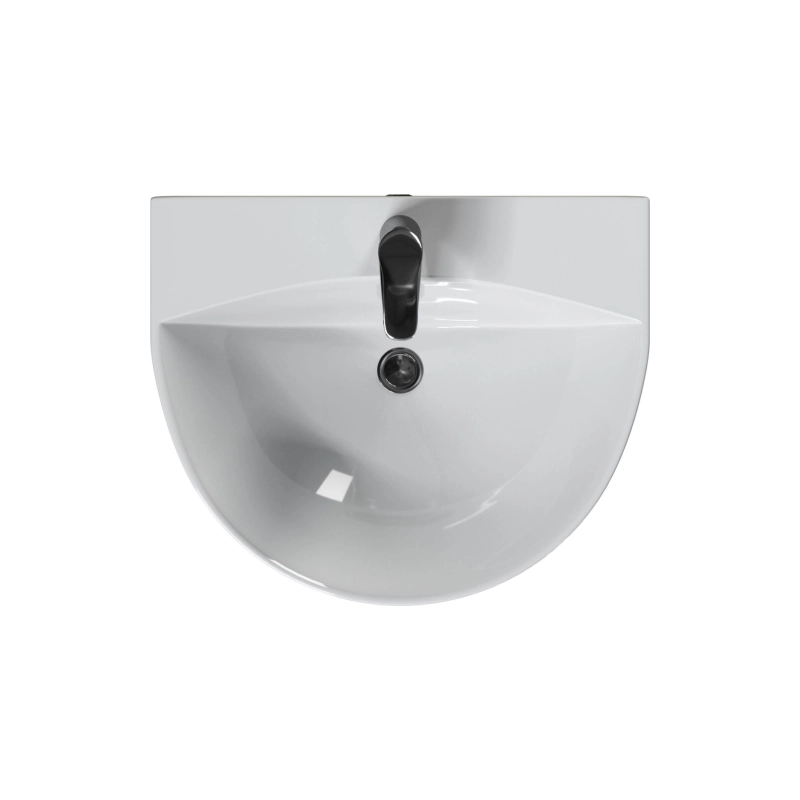 Раковина ROCK 560х470х470 мм, с полупьедесталом, белый, УТ000082491