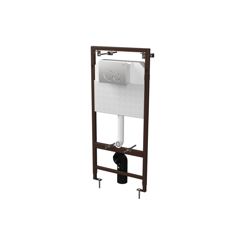 Инсталляция Mirsant для подвесного унитаза, монтажный комплект б/з клавиши, УТ000102888