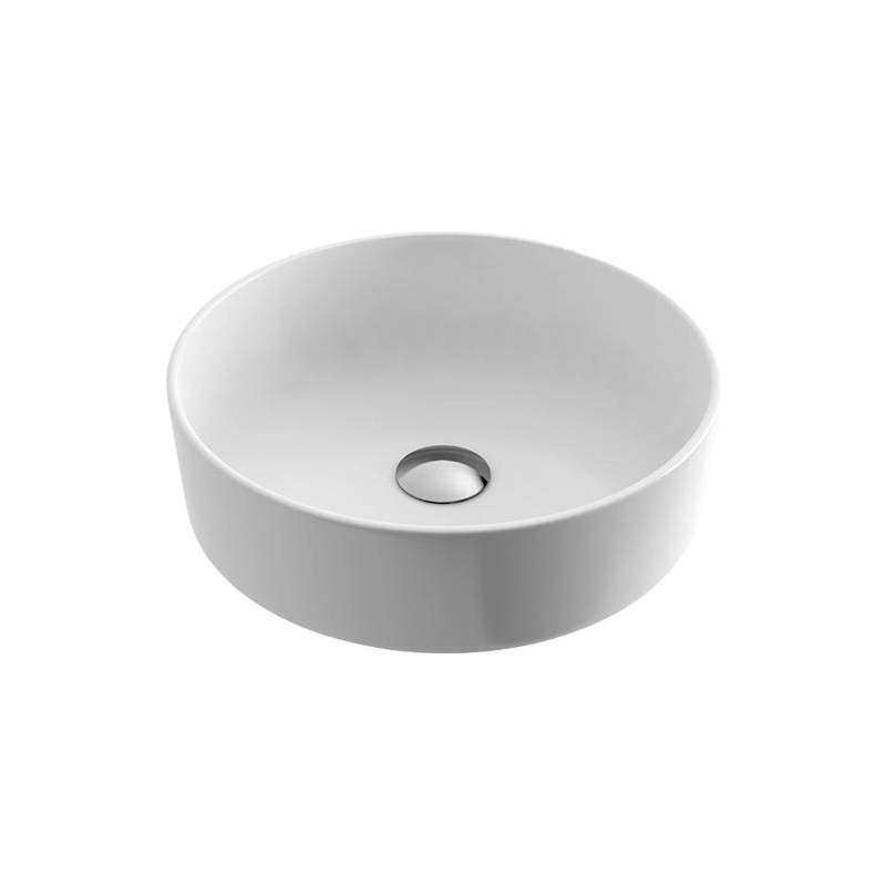 Раковина Shell-0218 415х415х135 накладная, квадратная, белый, УТ000027695