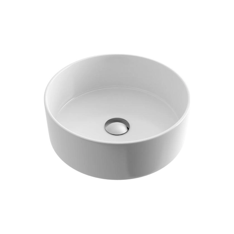 Раковина Shell-0819 365х365х120 накладная, круглая, белый, УТ000041252