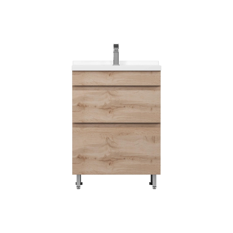 Тумба Karelia 80 80х70х45 см, напольная, с раковиной Simple 80, УТ000103041