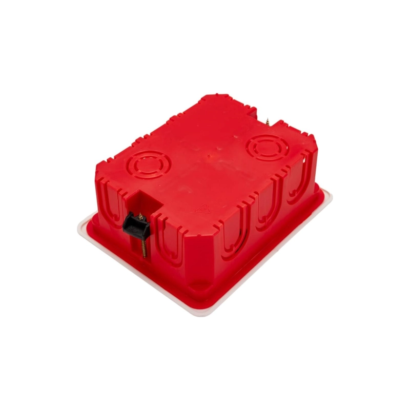 Коробка распаяч. ЭРА КRР 120*92*45мм для полых стен IP20 саморез.пласт. лапки, крышка