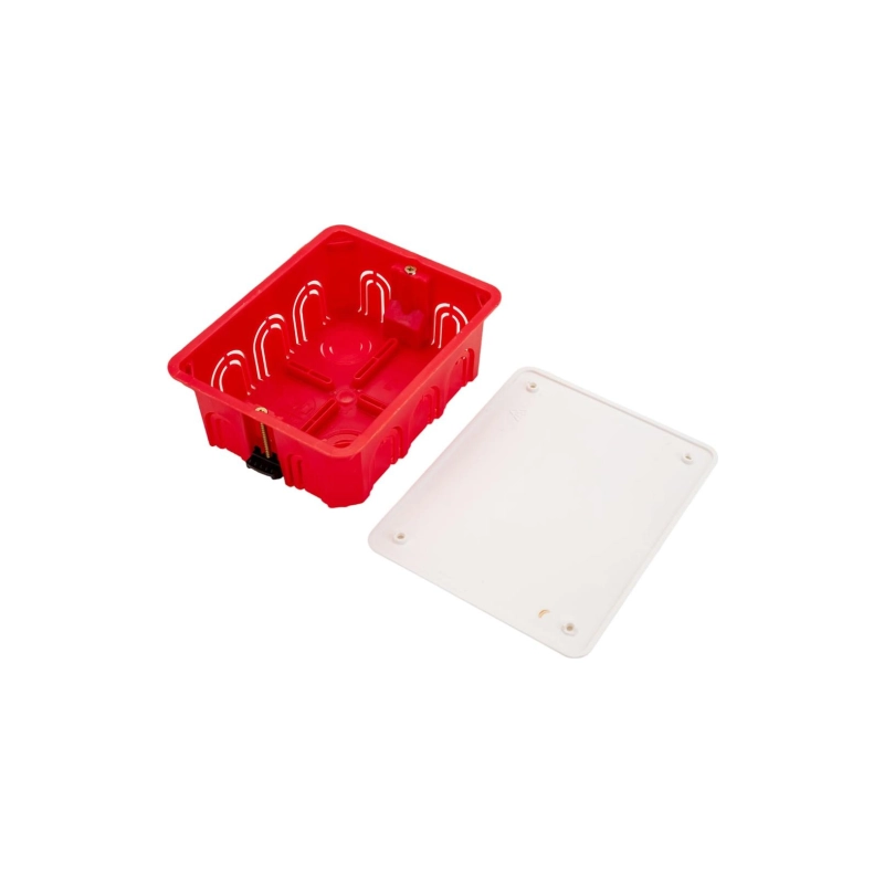 Коробка распаяч. ЭРА КRР 120*92*45мм для полых стен IP20 саморез.пласт. лапки, крышка