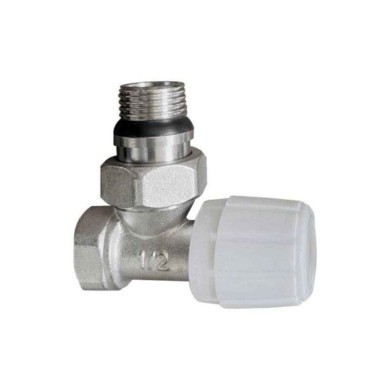 Л Вентиль регулировочный д/радиатора UV1/2 (угловой) OASIS