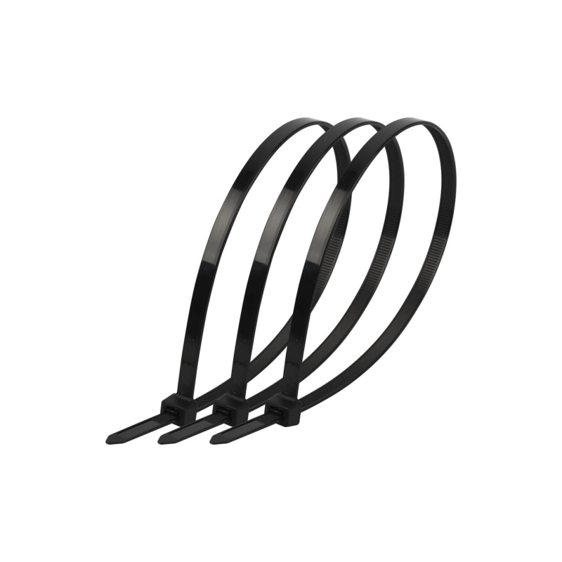 Хомуты кабельные ЭРА 250х3,6 черные (100шт)