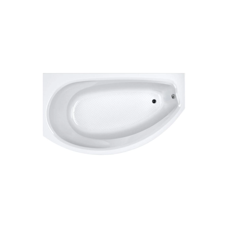 Ванна Poseidon Damelia 150х90 , асимметричная левая, ABS пластик, без каркаса и экрана, 01дам1590л