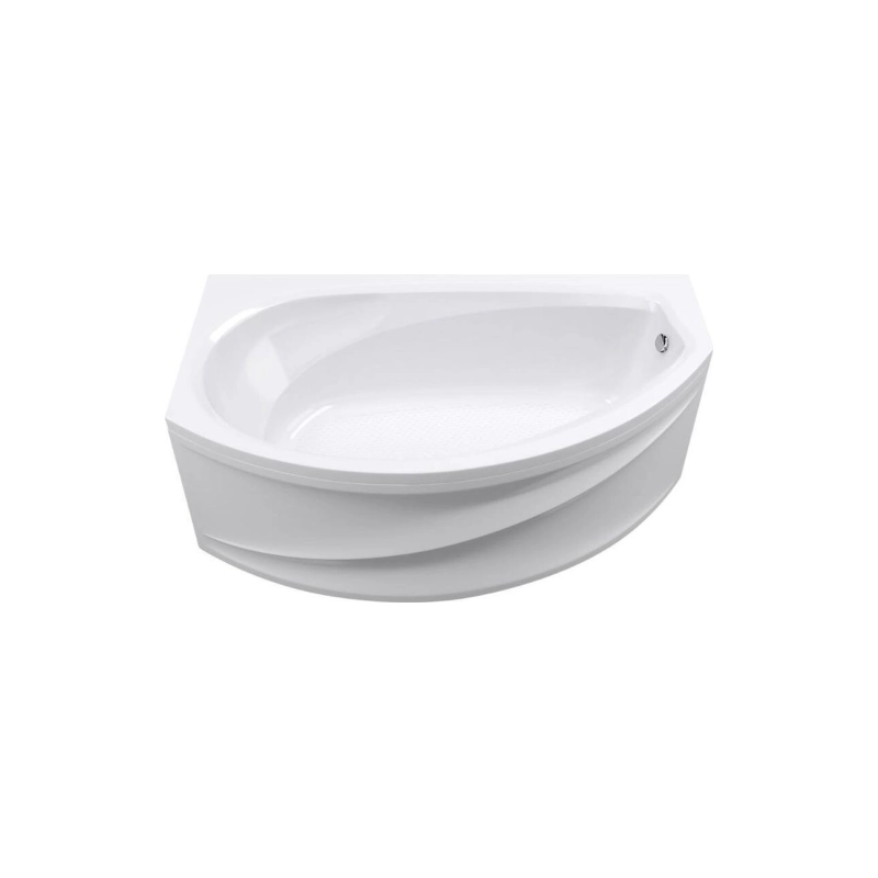 Ванна Poseidon Damelia 150х90 , асимметричная левая, ABS пластик, без каркаса и экрана, 01дам1590л