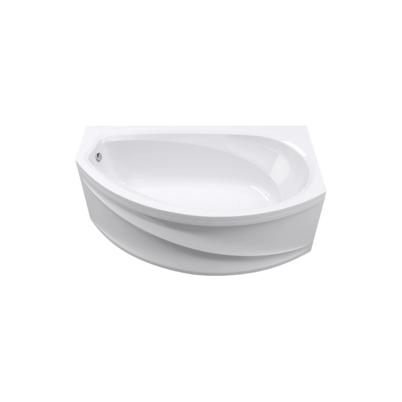 Ванна Poseidon Damelia 170х100 , асимметричная правая, ABS пластик, без каркаса и экрана, 01дам1710п