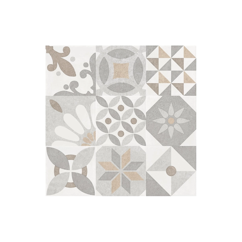 7246-0009 Декор Окленд 450х450 пэчворк в уп. 1,62 (8 шт.) 42,12 керамический гранит