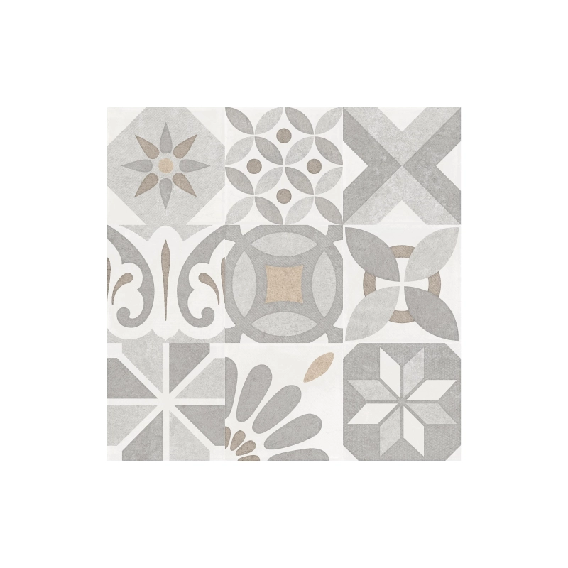 7246-0009 Декор Окленд 450х450 пэчворк в уп. 1,62 (8 шт.) 42,12 керамический гранит