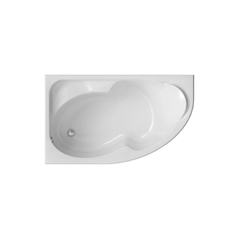 Ванна акрил. DIANA 150x90 см, без экрана и каркаса, левая, 01ди1590л
