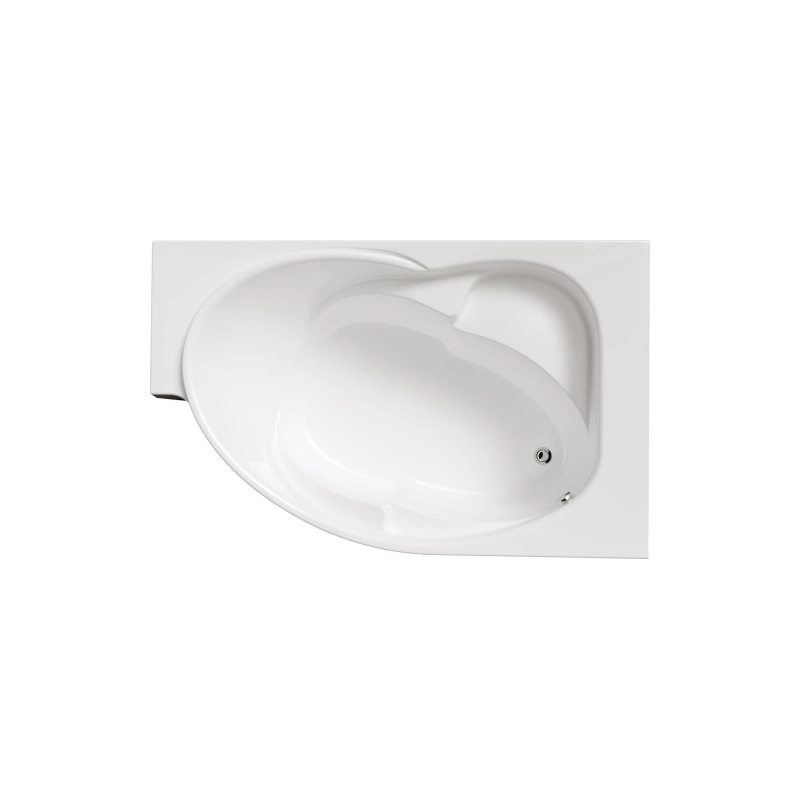 Ванна акрил. ERGONOMIKA 158-175*110 см, без экрана и каркаса, правая, 01эрг17511п