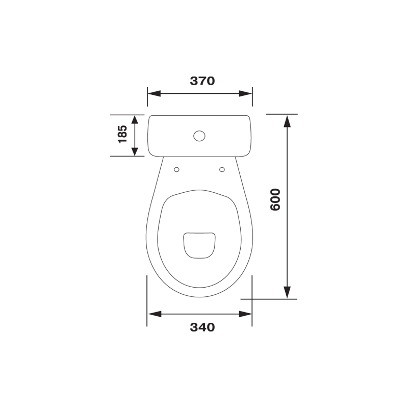 Унитаз в компл. СУПЕРКОМПАКТ, выпуск в пол (Комбо)