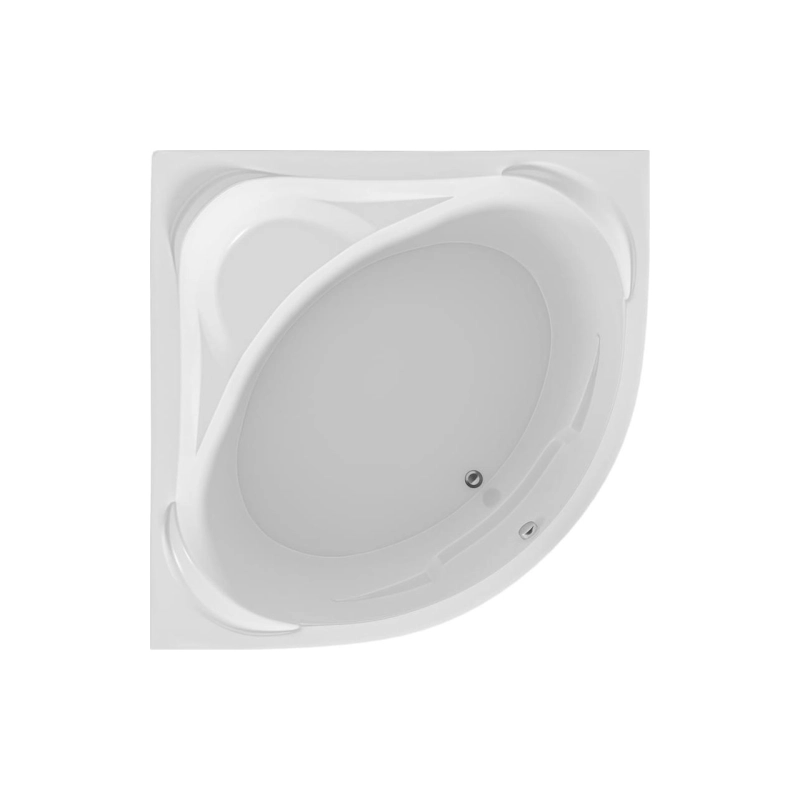 Ванна акрил. PALERMO 150x150 см, без экрана и каркаса, угловая, 01па1515