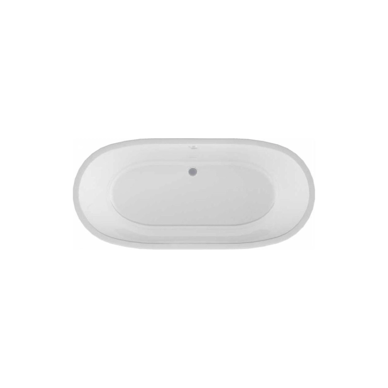 Ванна акрил. TONDO 174х80 см, свободностоящая, с подсветкой, сифон, 01тон17480с