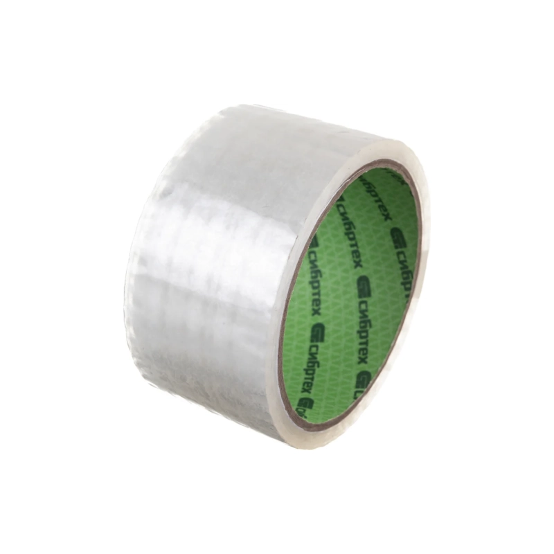Лента клейкая 48ммх40м, прозрачн Сибртех (88843)