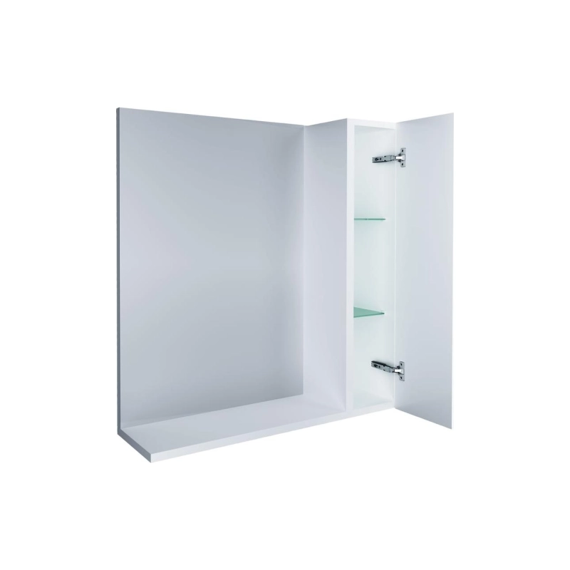 Зеркало-шкаф Вита 65 650х900 (ШВ) белый глянец, У26206