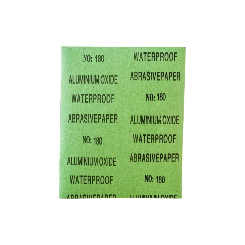 Шлифлист 230х280 Р180 на бумаж основе, водостойкий (35417-180) (5 шт/уп)