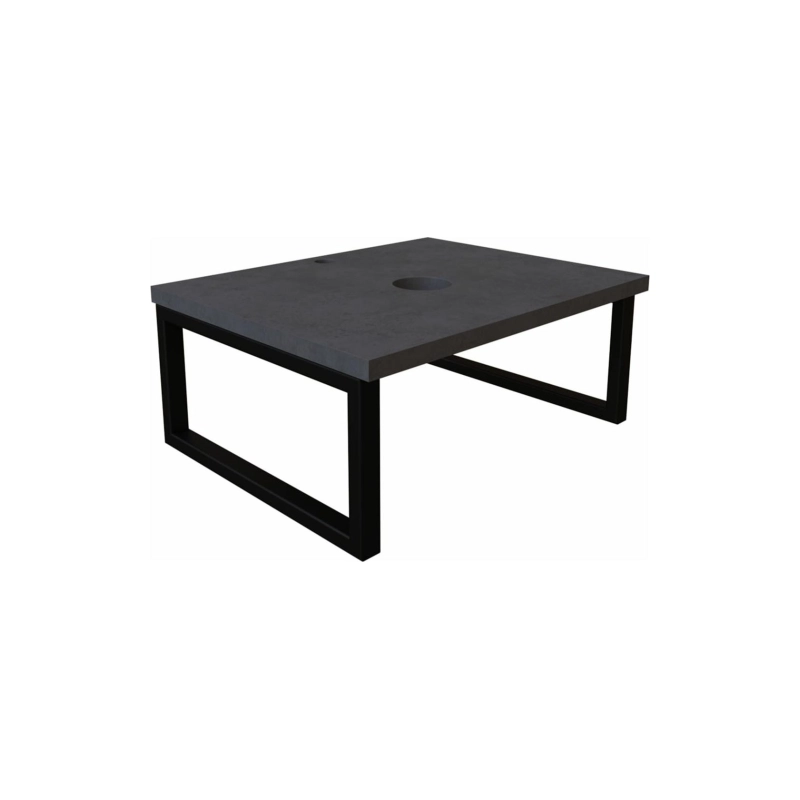 Столешница GRUNGE LOFT 60 60х48х25,5 см, бетон темно-серый, Ц0000001585