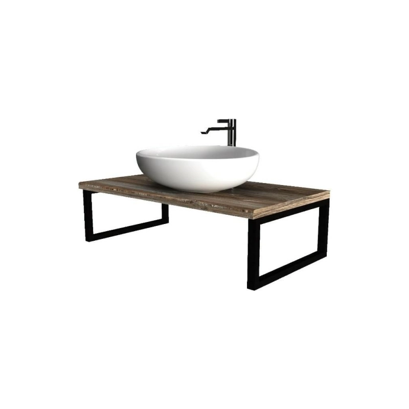 Столешница GRUNGE LOFT 100 100х48х25,5 см, дуб намибия, У85835