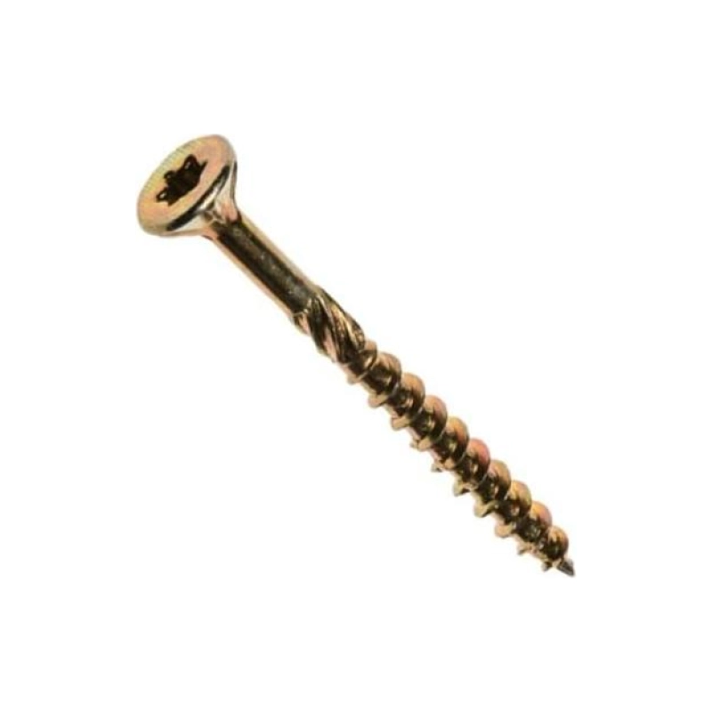 6*80 Шуруп д/дерева потай ЖЦ (10шт.в упаковке)