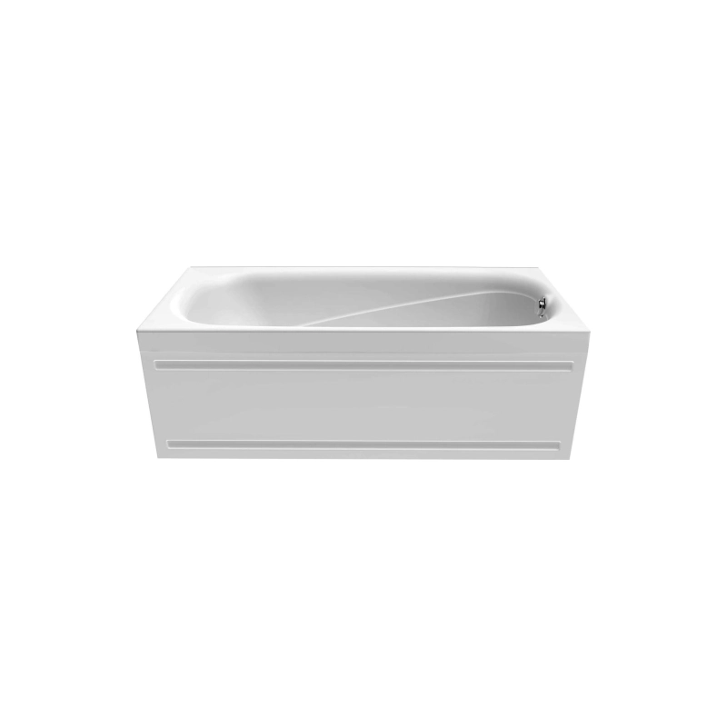 Ванна акрил. 1ACReal Европа 170x70 см прямоугольная, без экрана и каркаса, Щ0000040925