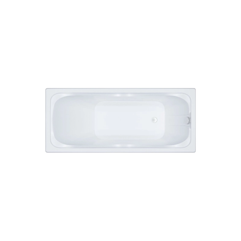 Ванна акрил. Triton Стандарт Экстра 165x70 см прямоугольная, без экрана и каркаса, Щ0000017402