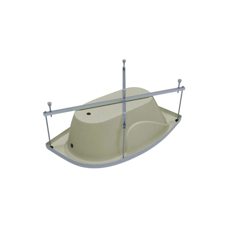 Ванна акрил. Triton Николь 160x100 см, с каркасом, без экрана, правая, Щ0000050331