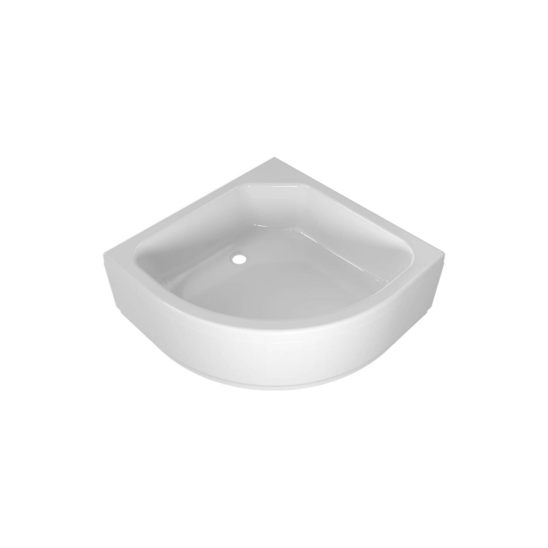 Душевой поддон акрил. ПД20 80х80х31 см, 1/4 круга, съемный экран, каркас, б/сифона, Щ0000072394