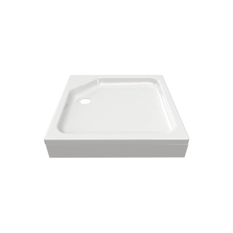 Душевой поддон акрил. ПД1 90х90х17 см, квадратный, съемный экран, каркас, б/сифона, Щ0000004026