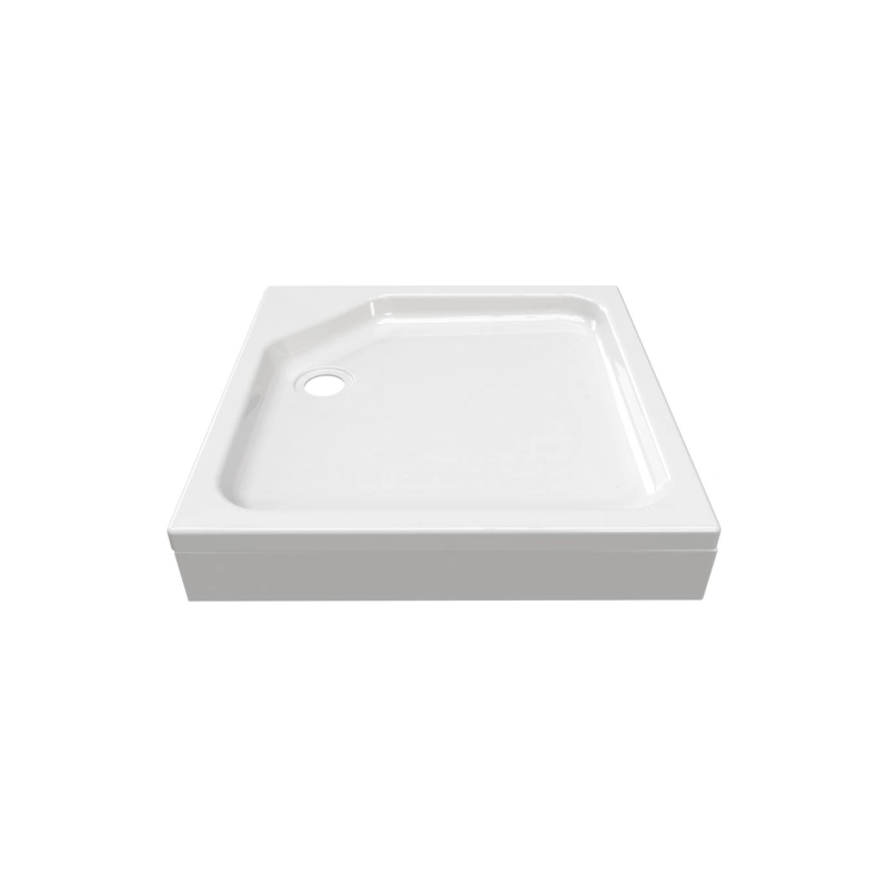 Душевой поддон акрил. ПД27 100х100х17 см, квадратный, съемный экран, каркас, б/сифона, Щ0000050808