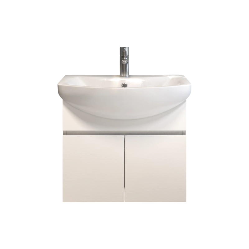 Тумба VIGO Wing 600-2-0 61х53,5х44,5 см, подвесная, под умыв. Балтика 60, белый, 114310