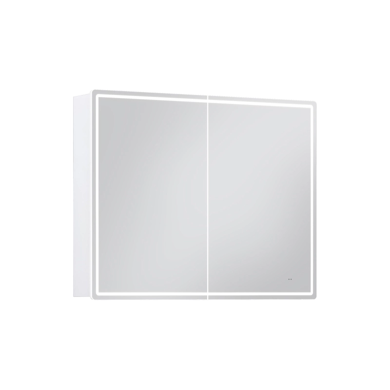 Зеркало-шкаф VIGO Geometry Classic 1000х790 (ШВ), подсветка, бесконт. вкл. (на взмах), 103781