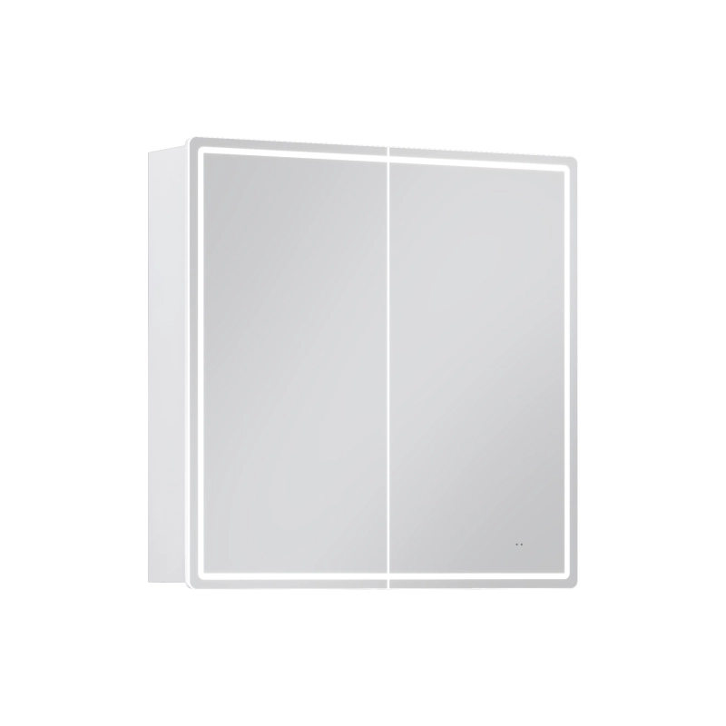 Зеркало-шкаф VIGO Geometry Classic 800х790 (ШВ), подсветка, бесконт. вкл. (на взмах), 103782