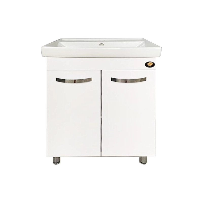 Тумба MEBLION ПРИЗМА 60 60х71х44 см, подвесная, под умыв. ЕНИСЕЙ/СОМО 60, белый, 115208