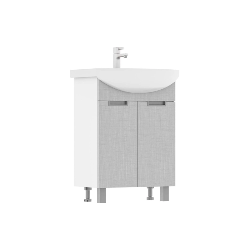 Тумба VOLNA Vario Sf СОФТ 60 56х60,4х32,1 см, подвесная, под умыв. Балтика 60, белый, 101646