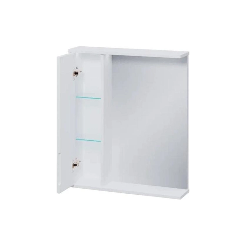 Зеркало-шкаф VOLNA Lake 60 600х700 (ШВ), левостороннее, белый, 115403