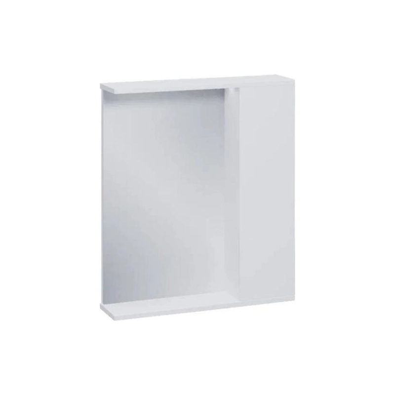 Зеркало-шкаф VOLNA Lake 70 700х700 (ШВ), правостороннее, белый, 115406