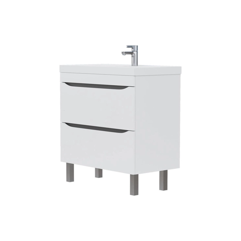 Тумба VOLNA Prime 80 79,6х66х45 см, напольная, под умыв. 78857 80, белый, 103552