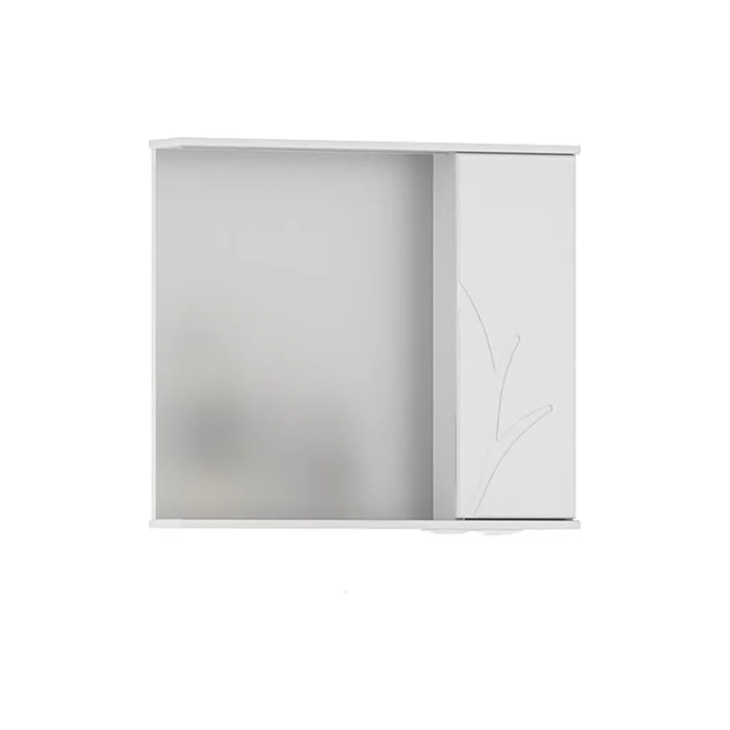 Зеркало-шкаф VOLNA Adel 80 800х700 (ШВ), правостороннее, белый, 115671