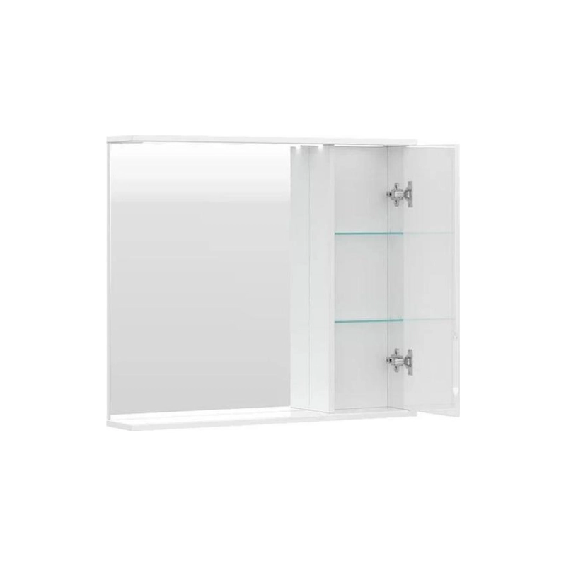 Зеркало-шкаф VOLNA Joli 80 800х700 (ШВ), правостороннее, белый, 115395