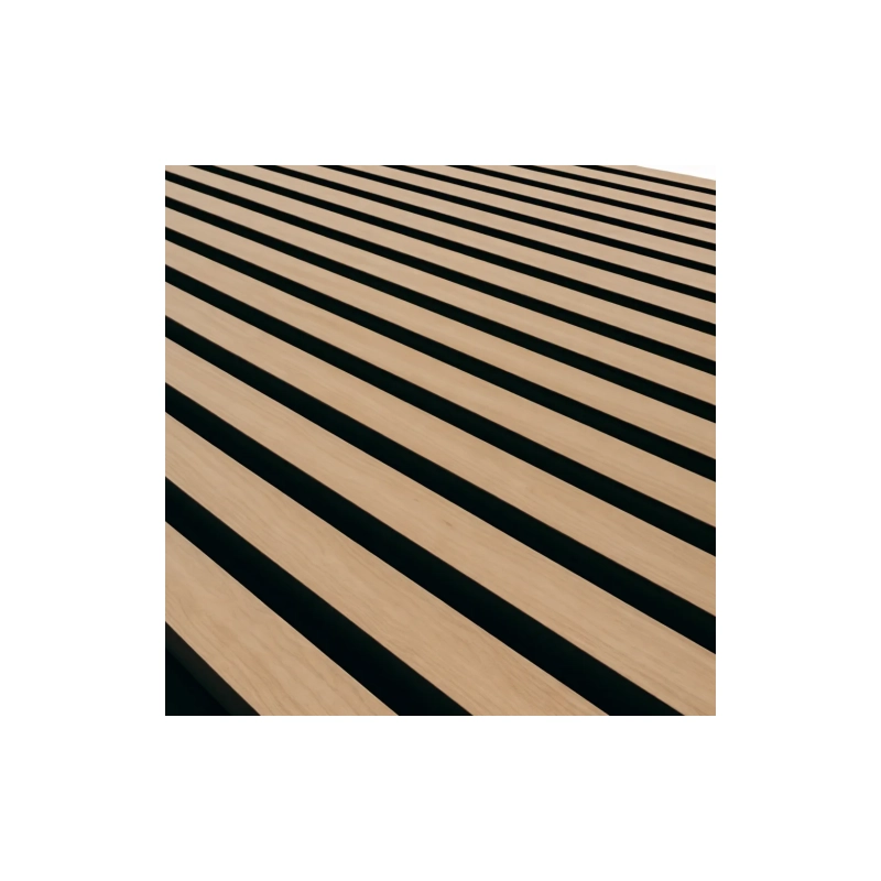 Акустическая стеновая панель стандарт 27х12 мм Дуб 2780х600х21