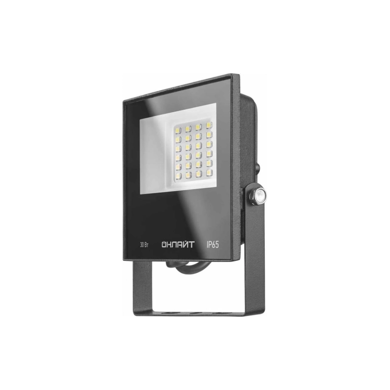 Светильник ОНЛАЙТ 71658 OFL-30-6K-BL-IP65-LED