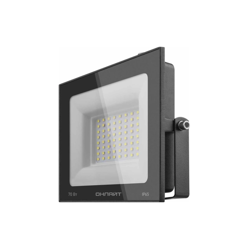 Светильник ОНЛАЙТ 61950 OFL-70-6K-BL-IP65-LED
