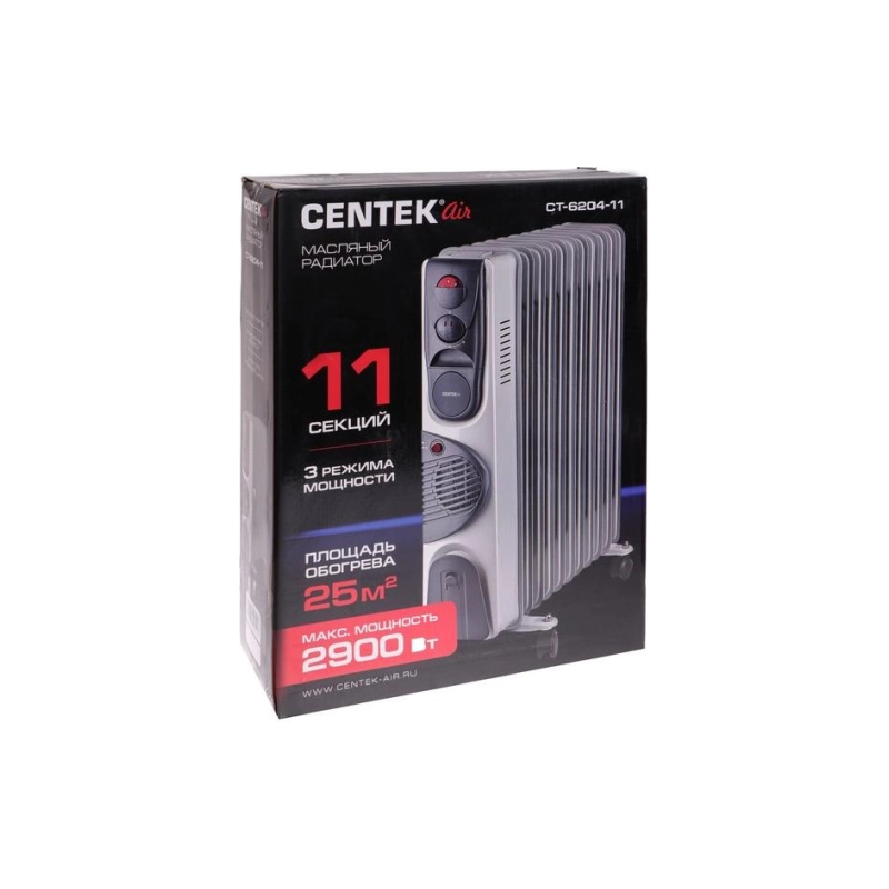 Масляный обогреватель Centek CT-6204 11 секций