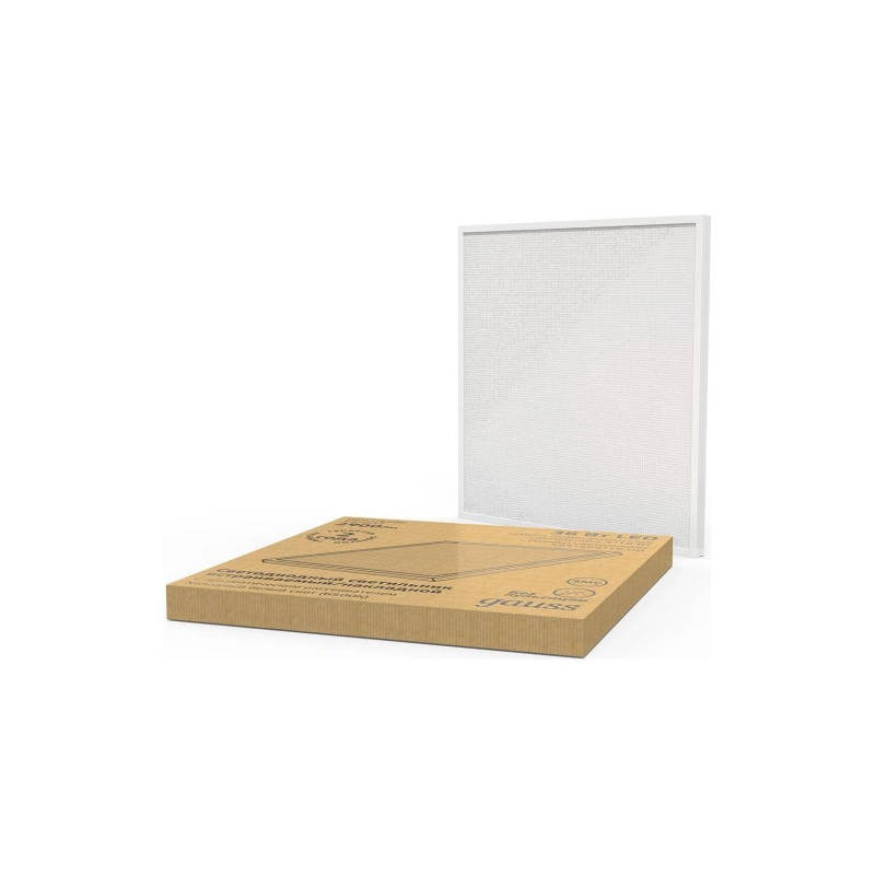 Светильник светодиодный ДВО ПРИЗМА 36Вт 3300лм 6500К АС 220В IP20 595*595*19 Gauss