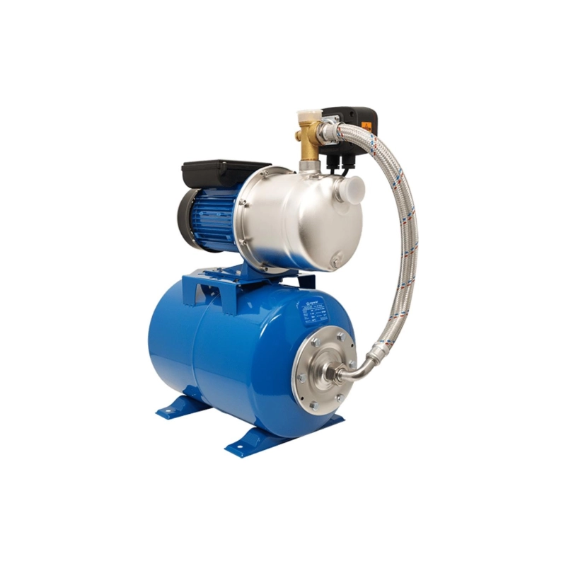 Насосная станция AQUARIO AUTO AJS-125A(M) (1,15квт, 80л/мин, Hmax=50м), с реле Masterswitch, 102042