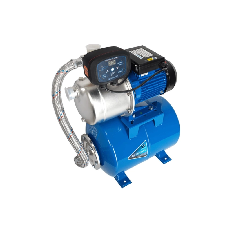 Насосная станция AQUARIO AUTO AJS-125A(M) (1,15квт, 80л/мин, Hmax=50м), с реле Masterswitch, 102042