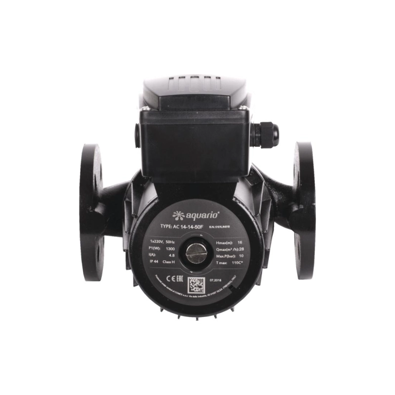 Насос циркуляционный AQUARIO AC 14-14-50F (1,3кВт,460л/мин,Hmax=16м), 67956
