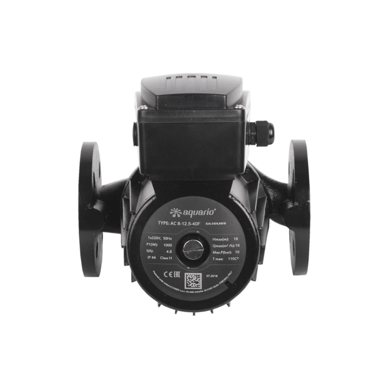 Насос циркуляционный AQUARIO AC 8-12.5-40F (1,0кВт,267л/мин,Hmax=16м), 38505